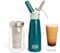 NITRO KAFO 0.5L Nitro Coffee Maker, Aluminum Nitro Cold Brew Coffee Machine with Special Nitro Diffuser Nozzle & Cold Brew Coffee Maker with Cold Brew Mason Jar, 1 Pint/0.5L