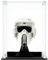 icuanuty Acryl Vitrine für 75305 Star Wars Scout Trooper Helm, Staubdichte Vitrine für Modelle Sammlerstücke (Nur Vitrine)