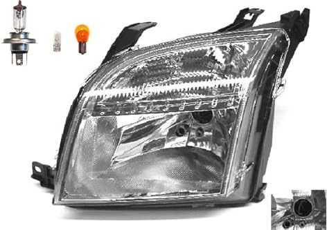 Johns, Scheinwerfer Halogen HSW passend für Ford Fusion 08/02-09/05 Links Leuchtmittel