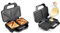 Global Gourmet by Sensiohome Sandwich Toaster/Toastie Maker Deep Fill Non-Stick 4 Slice & Square Waffle Maker Iron Machine 1000W I Electric I Non-Stick Coating