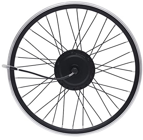 Elektrofahrrad Umbausatz|24 Zoll 36V 500W E-Bike Conversion Kit, Umbau Motor Kit E-Bike Radfahren Nabe Umwandlung Dual Mode Controller|30-35KM/H (Vorderrad)