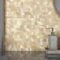 VAOVI Stick on Tiles Kitchen Splashbacks Stickers Self Adhesive Brick Wall Backsplash Metal Mosaic Panels(10sheets,Gold)