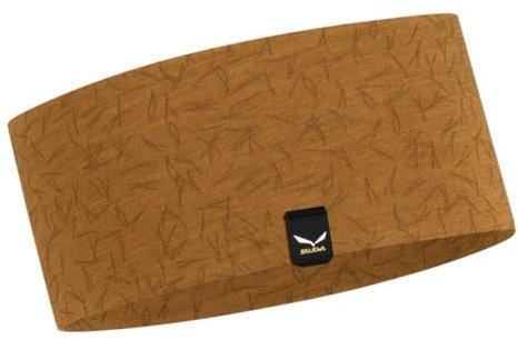 Salewa Pure Merino Headband, golden brown pins, UNI58