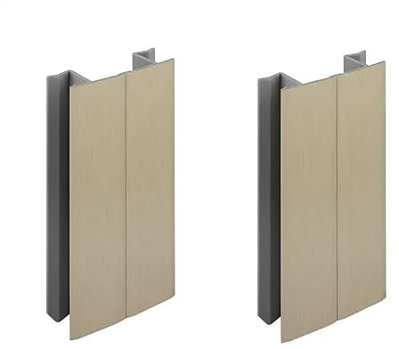 2x jonction de plinthe 120mm finition acier inoxydable inox multi angle angulaire coin cuisine raccord connecteur pied de meuble profil PVC plastique