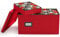 Dicasser Aufbewahrungsbox für Weihnachtsschmuck mit 8 verstellbaren Trennwänden, passend für 325,1–7,6 cm, 182,9–10,2 cm, 81,3–15,2 cm, viele Größen