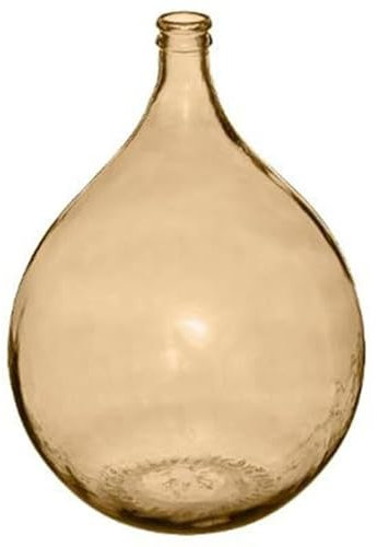 Atmosphera Créateur d'intérieur - Vase Design en Verre Dame Jeanne 56cm Rose Blush