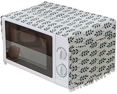 OUNONA Office Decor Table Cloths Tablecloths Oven Cover Microwave Towel Microwave Oven Hood Microwave Oven Dust Cover Dust-Proof Covers Protective Cover Micro-Wave Oven Home Accents Decor