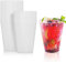grupo Munditol - 100 Vasos de plástico duro reutilizables 500 ml - Vasos Sidra Plastico Ecologicos y Reciclables - Ideal para Fiestas y Eventos - Vasos de Cubata Duros libre de BPA (100 Unidades)