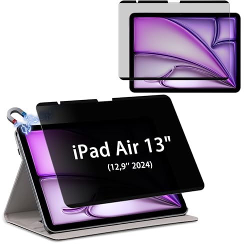 HaruYo Magnetic Privacy Filter for iPad Air 13-Inch M2 (2024) | Removable Anti Spy Glare Blue Light Privacy Screen Privacy Screen Privacy Screen Protector