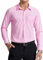 Enlision Chemise Rose pour Homme Adulte Extensible sans Repassage à Manches Longues pour Mariage Affaires Formel Coupe Classique avec Boutons L