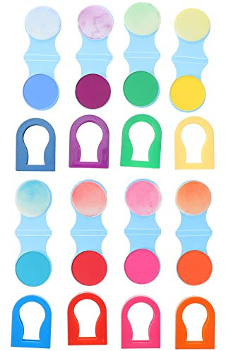 minkissy 8piezas Tinte Cabello Polvo Colores Tinte Casero Para Niñas Fácil De Limpiar Para Salones De o Casa