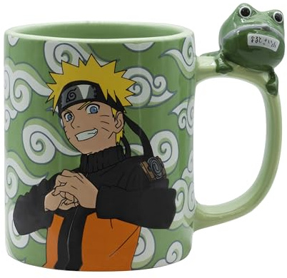 NARUTO SHIPPUDEN - Mug 3D handle - Naruto and Gama-chan