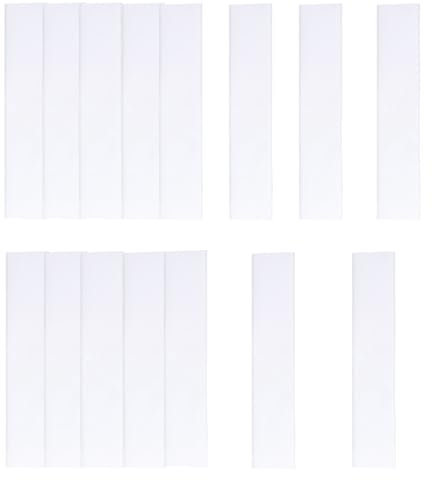 15pcs Golf Grip Tape, 10x2 Inch Golf Club Grip Tape Replacement Strong Adhesion Double Sided Adhesive Strips for Better Regrip Avoid Slipping