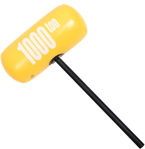 FUNNETOYU 2pcs Large Inflatable Hammer Party Favors for Birthdays Events Comfortable Grip Skid Resistant for Halloween Cosplay Pool Parties