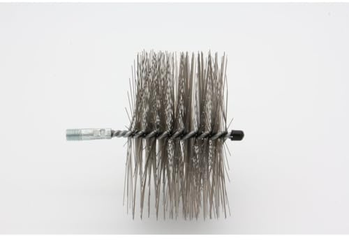 Feuercampus Rohrbürste rund M12 150 mm 0,60 mm Stahl glatt für effektive Reinigung und Pflege von Rohren und Oberflächen ideal für Heimwerker und Profis