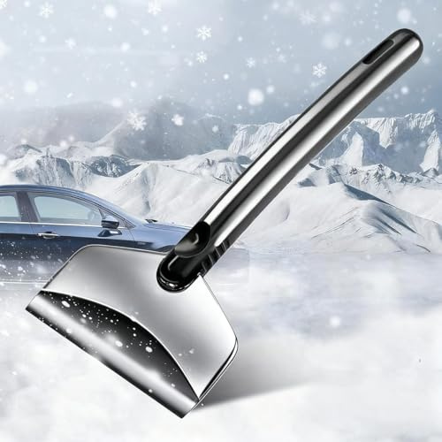 XATHKJOE Eiskratzer Auto Scheibenkratzer für Winter, für Cupra Terramar 2024-2025 Auto Winter Zubehoer, Effektiver Auto Eiskratzer Mit Eisbrecher Funktion
