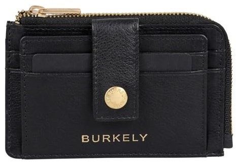 Burkely Leder Kartenetui Demi Cardwallet Black schwarz
