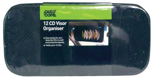 Autocare A88192 12 CD Visor Organiser