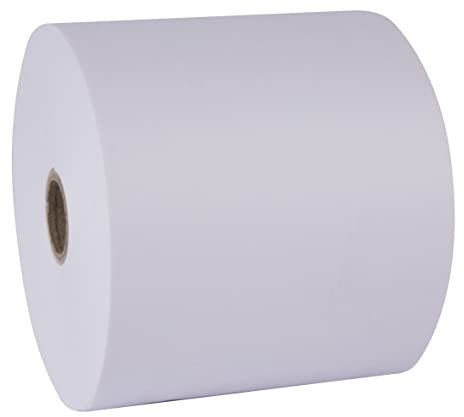 Lot de 10 rouleaux de papier autocopiant.