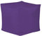 Bean Bag Bazaar Würfel Sitzsack, Lila, Outdoor Sitzsack mit Füllung, Bean Bag, Wasserabweisender Stoff, Bequemer Sessel für Wohnzimmer, Garten, Terrasse