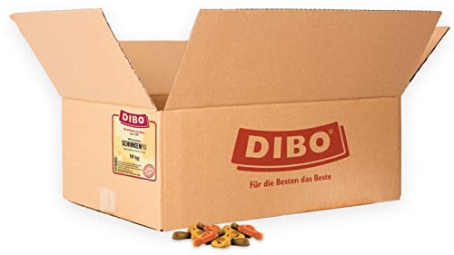 DIBO Schinken-Mix, 10kg-Karton, Backwaren als gesunde, natürliche Ernährung für Hunde von DIBO, Hundefutter, Barf, B.A.R.F., Leckerli, Hundekekse