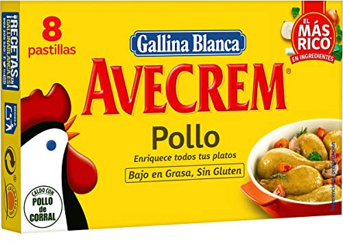 Avecrem Gallina Blanca Caldo De Pollo 8+2 Pastillas