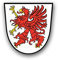 Aufkleber/Sticker Pommern Greif Pomorze Herzogtum Heimat Wappen 7x7cm A1311