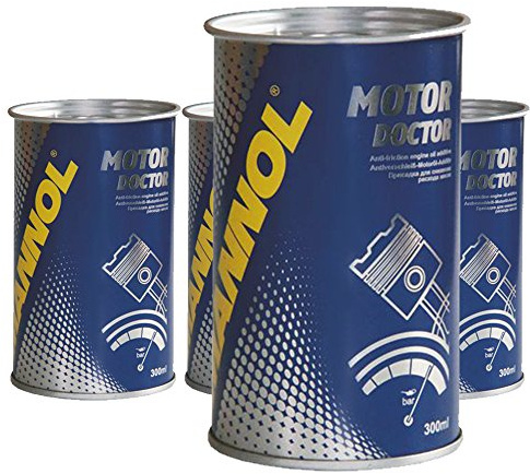 MANNOL 4 x 350ml 9990 Motor Doctor/Motoroeladditiv Beschichtung Motorschutz Zusatz