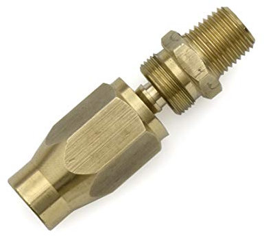 BluBird Fast Fix – 1/4 Zoll Luftschlauch-Montage-Reparatur-Armatur – mit 1/4 Zoll MNPT fest – FFFX14