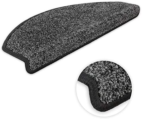 Kettelservice-Metzker Stufenmatten Ventura Halbrund Einzeln und SparSet's Dunkelgrau 18 Stück