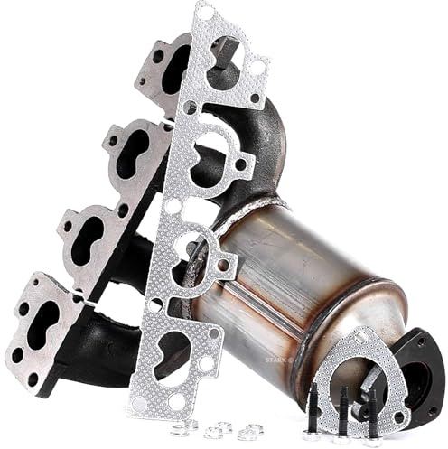 STARK SKCCT-4840004 Katalysator Kat mit Anbau-/Befestigungsmaterial mit Anbauteilen mit Abgaskrümmer für Fahrzeuge mit OBD 55555950 R1620203 55563660