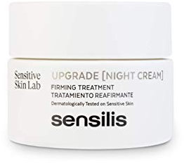 Sensilis Upgrade - Crema de Noche Reafirmante, Regeneradora y Antienvejecimiento para Pieles Sensibles - 50 ml