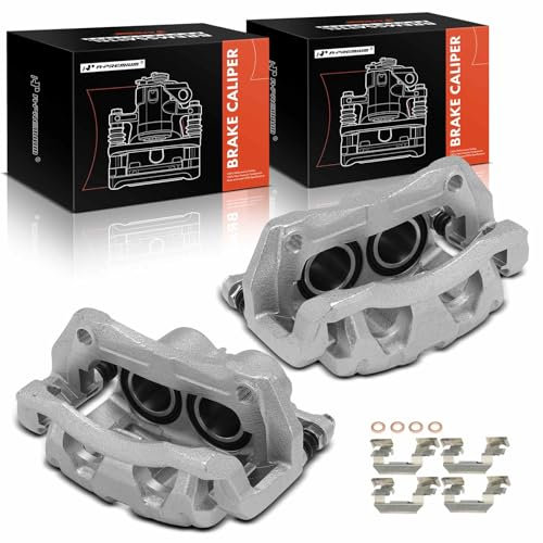A-Premium Brake Caliper Assembly with Bracket Compatible with Honda CR-V 2012-2016 Crosstour 2012-2015 Front Left and Right 2-PC Set