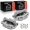 A-Premium Brake Caliper Assembly with Bracket Compatible with Honda CR-V 2012-2016 Crosstour 2012-2015 Front Left and Right 2-PC Set