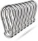 Spring Snap Hooks, 304 Stainless Steel Metal Clip Heavy Duty Rope Connector Small Snap Clamp Key Chain Link Buckle for Hammock Swing Set Outdoor Travel Camping Fishing Hiking (8 PCS, M4)