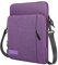 MoKo Custodia Compatibile con iPad PRO 12.9 M2 2022, Galaxy Tab S8+ 12.4, iPad PRO 12.9 2021/2020/2018, Surface Go 12.4, Borsa Grande in Poliestere con Tasca, Viola