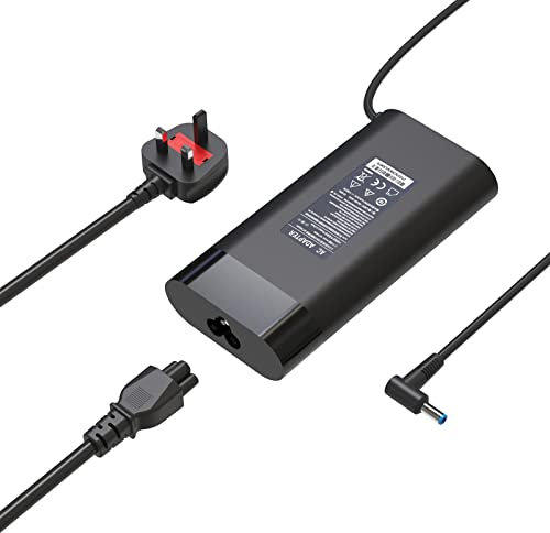 Zoravson 135W 19.5V 6.9A Laptop Charger Fit for HP Spectre 15 x360 15t-df100 CTO, Omen 15 17, Pavilion Gaming 15 17 ec0013dx 15-ec0751ms L15534-001 TPN-DA11 TPN-CA13 Power Supply Adapter Cord