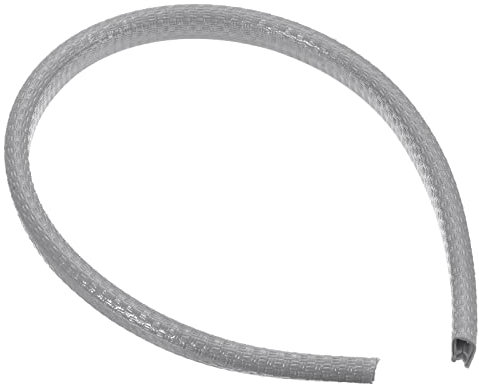 PATIKIL 0.5mx8mmx15mm Gummi Kante Verkleidung Metall Scharfe Deck Kantenschutz U Channel Guard Eckschutz Dichtung Streifen für Skateboard Tisch Tür Fenster Grau