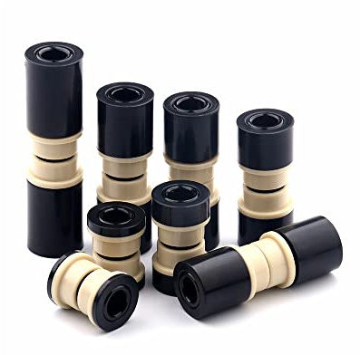 Bibike MTB Rear Shock Mounting Hardware M8x22/24/32/44/50/54/68mm Rear Shock Bushing Compatible with Fox RockShox Marzocchi DVO DNM