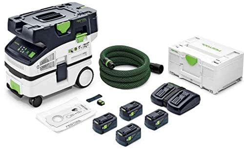 Festool Unità mobile di aspirazione a batteria CLEANTEC CTLC MINI I-Plus