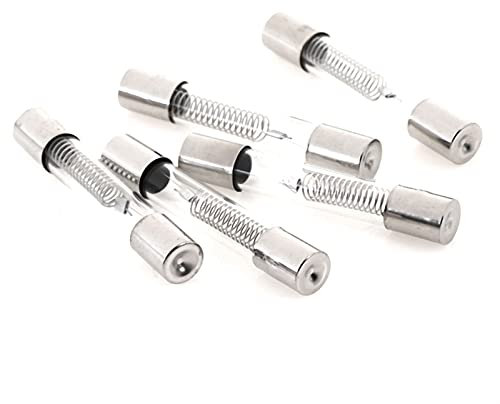 GORKEM 10 PIEZAS 5 KV Fusible de microondas de alta tensión 0,65 A 0,7 A 0,75 A 0,8 A 0,9 A 6 x 40 MMA Fusible (Color: A1)