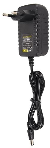 Elprico 9V 2A AC Adapter Netzteil Ladegerät, AC zu DC Netzteil für P Touch PT D210 PTD200 PTH110 PT 1880 AD24 AD 24ES AD 20 AD 30 100-240V (EU-Stecker)