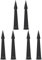 VAKUUM Lot de 6 piquets de rechange en métal léger pour clôture, jardin, clôture, piquets de rechange en aluminium/715