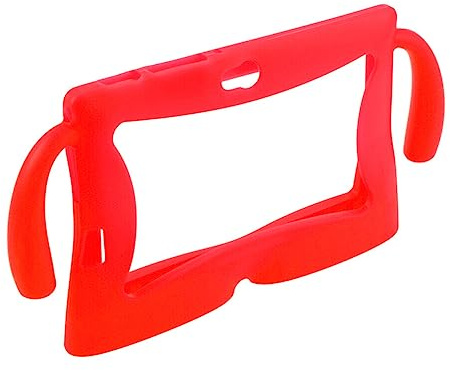 PartyKindom Red Silicone Tablet Cover 7 Inch for Q88 Boys and Girls Comfortable Handles Scratch Protection Easy to Use Port Accessible