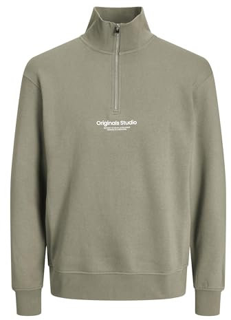JACK & JONES Jorvesterbro Sweat Quarter Zip Hn Noos