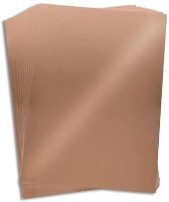 Oakwood Archer Oakwood-A4 Rose Gold Mirror Card Pack of 10
