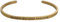 Eleganter Armreif Armband gold mit Mantra und Spruch - Gravur bis ca. 16 cm. Augen zu und Tanzen