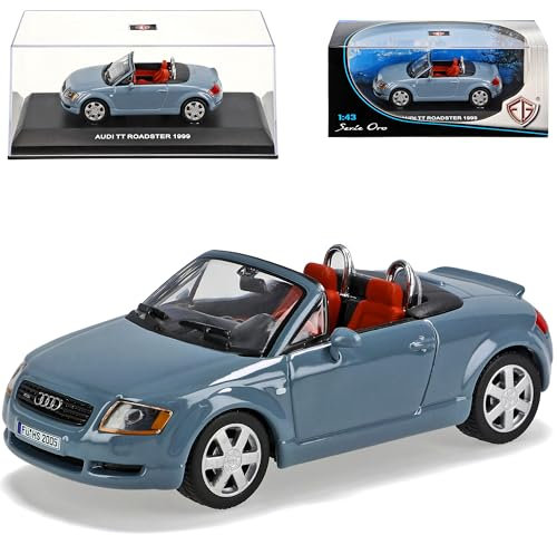 A*u*d*i TT Roadster Cabrio Grau 1. Generation 1/43 Edison Giocatelli Modellauto Modell Auto