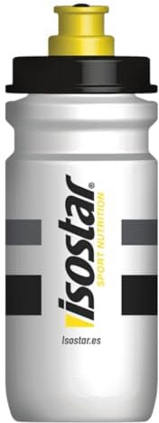 ISOSTAD Isostar Bidón Blanco, Tapón Hermético, Versatilidad Deportiva - 600 ml