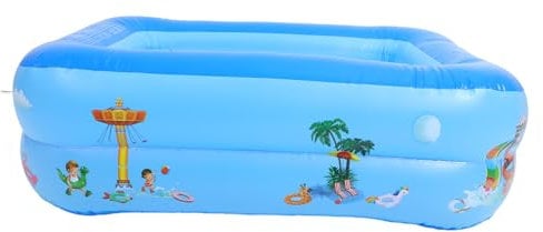 KONTONTY 1 Pc Piscine de pêche Piscine d'eau pour Les Enfants s pour bébés picisine Enfants pour bébé Gonflable Ménage Bassin de Sable de